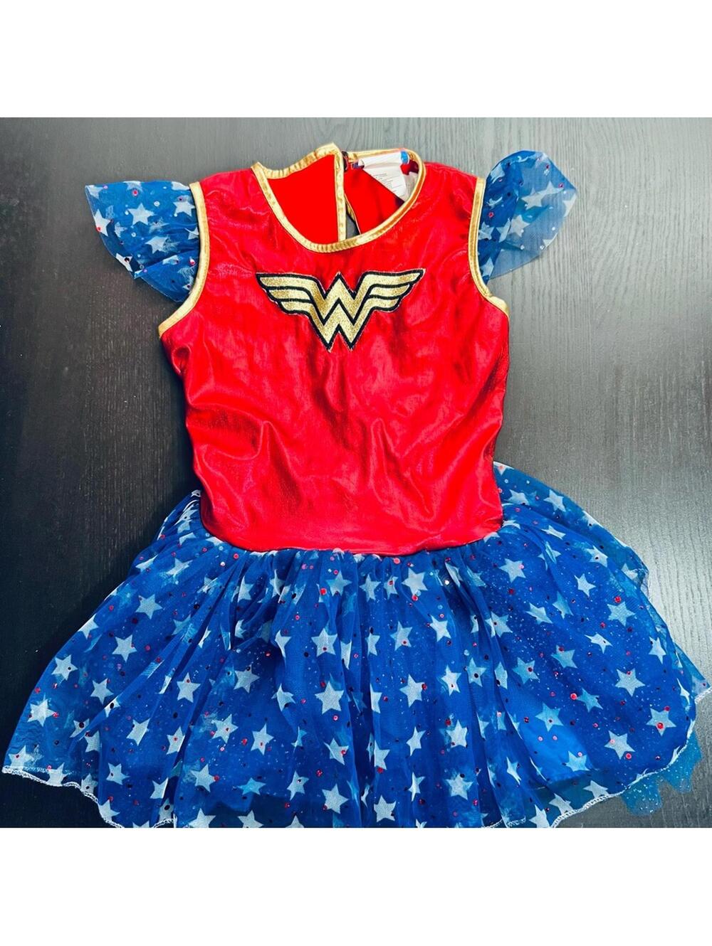 Superhero Costume Red and Blue Tutu Style